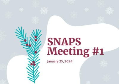 UP Meeting 1, January 25th