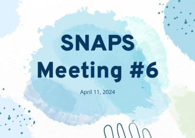 UP Meeting 6, April 11th